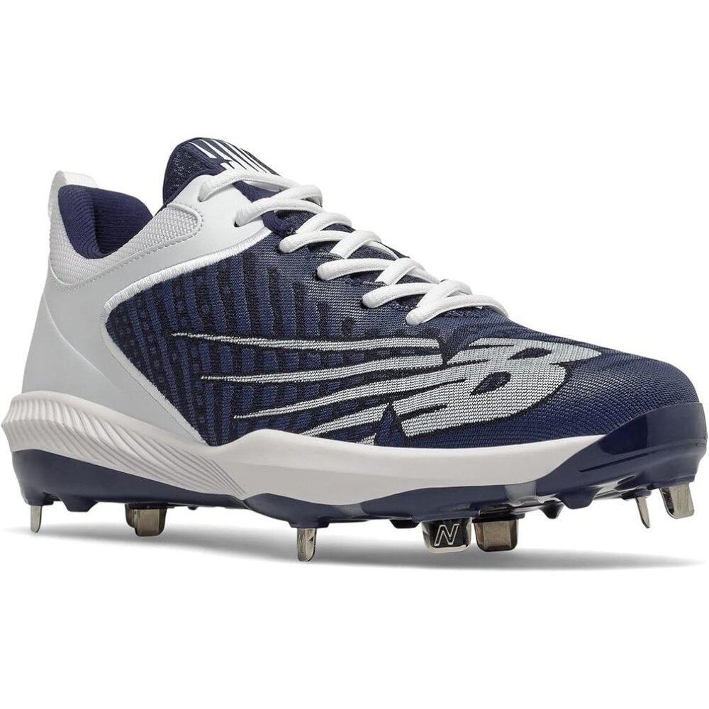 New Balance Men's FuelCell 4040v6 Metal Baseball Cleats Navy White 16 Wide NEW